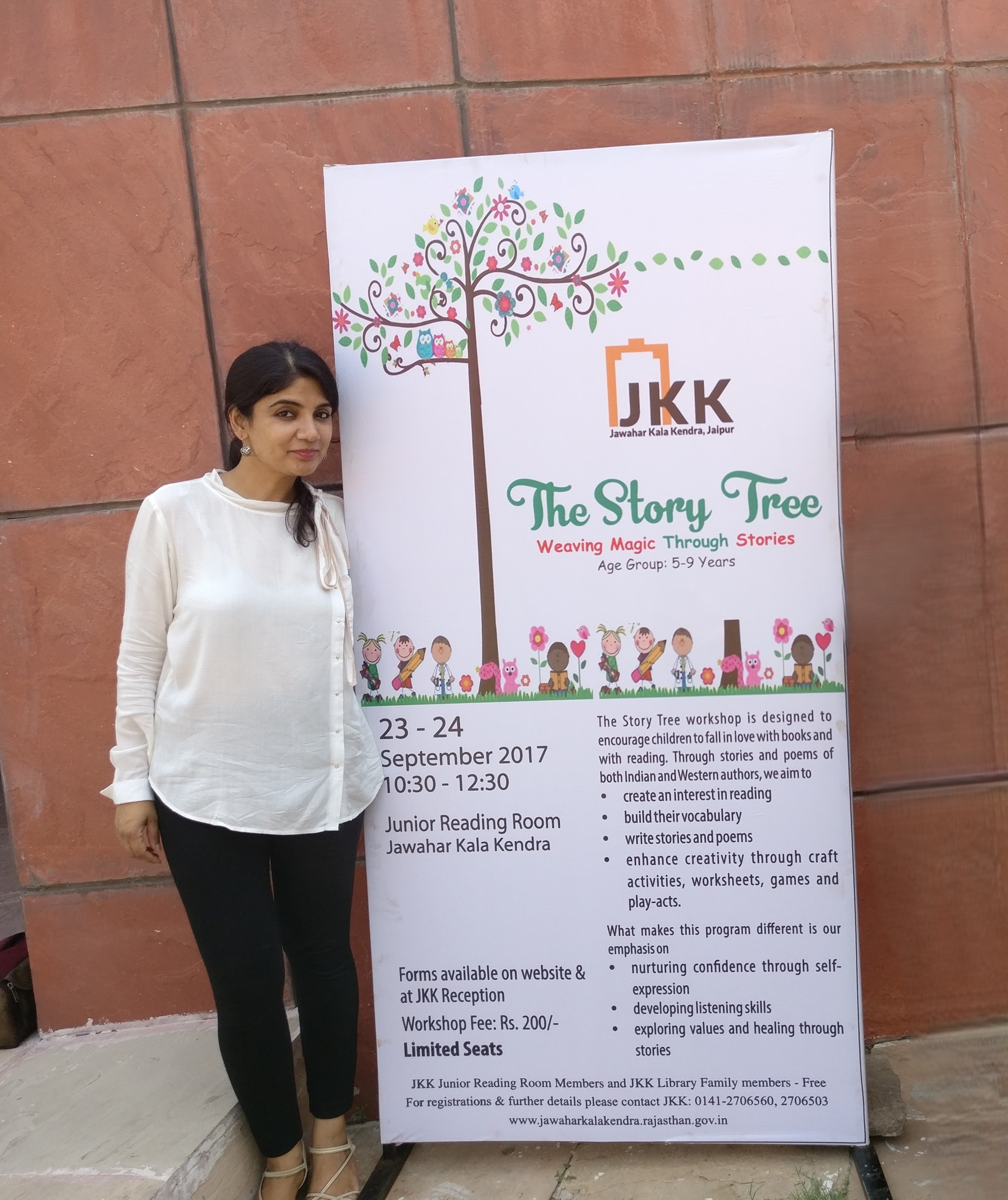 Pallavi Singh speaking at an event